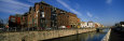 Buildings Along a Canal, Brussels-Charleroi Canal, Brussels, Belgium