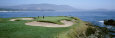 High Angle View of People Playing Golf at a Golf Course, Pebble Beach Golf Links, Pebble Beach