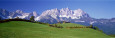 Bergpanoramen Poster