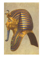 King Tut Funeral Mask, Egypt Lámina giclée