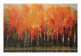 Birch Shoreline Lámina por Peter Colbert