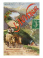 Auvergne, France - Ragion Du Lioran, Ski Resort, Orleans Railway Postcard, c.1920