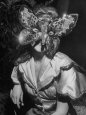 Woman Wearing a Mask to the Masked Ball