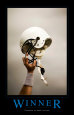 Motivation - Football américain Affiches