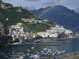 Amalfi, Amalfi Coast, Italy ARTE EM ACRÍLICO por Walter Bibikow