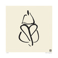 Abstract Female Nude III Rajoitettu erä tekijänä Ty Wilson