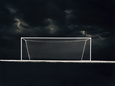 Soccer Net on a Stormy Night