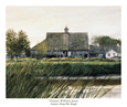 Summer Along Hat Slough Lámina por Thomas William Jones