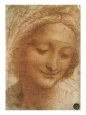 Sketch of Saint Anne, 1500 Lámina giclée por Leonardo da Vinci