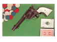 Gun, Cards and Chips Lámina giclée