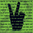 Peace Sign II Reproduction d'art par Sylvia Murray