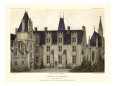 Petite French Chateaux VIII reproduction procédé giclée par Victor Petit