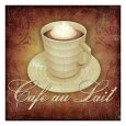 Café au lait Affiches
