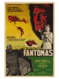 Fantomas, Argentine Movie Poster, 1964