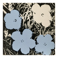 Flowers, c.1965 (Blue, Ivory) Giclee Print by Andy Warhol