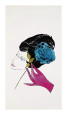 Female Head, c.1958 Lámina giclée por Andy Warhol