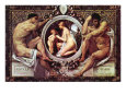 Idyll (Klimt) Poster