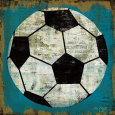 Fußball (Dekorative Kunst) Poster