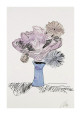 Flowers, c.1974 (Daisies in Blue Vase) Lámina giclée por Andy Warhol