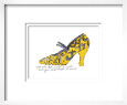Yellow Pattern Shoe, c.1955