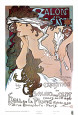 Salon des Cent Art Print by Alphonse Mucha