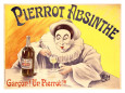 Pierrot Absinthe Lámina giclée por LEM