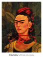 Kahlo, Frida (Portrait) Posters