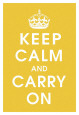 Keep Calm mustard