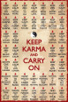 KEEP KARMA & CARRY ON