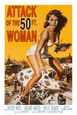 ataque de la mujer de 50 pies, El Posters