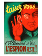 Fransk propaganda (vintagekonst) Posters