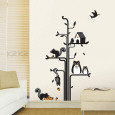 Owls Squirrels Tree