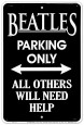 Parking Wall Signs Posters