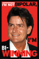 Charlie Sheen Winning Poster