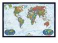 Weltkarten (Natl. Geo.) Poster