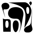 Black & White Abstract (Decorative Art) Posters