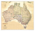 Maps of Oceania Posters
