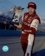 Bill Elliott Portrait With Homestead Trophy Fotografía