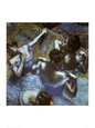 Blue Dancers Art Print by Edgar Degas