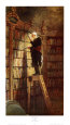 Bookworm Lámina por Carl Spitzweg