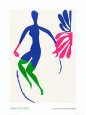 Blue Nude with Green Stockings Lámina por Henri Matisse