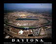 Daytona International Speedway - Daytona Beach, Florida Art Print by Mike Smith