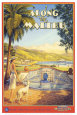 Along the Malibu Art Print by Kerne Erickson