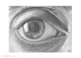 Eye Kunstdruk van M. C. Escher