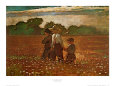 In the Mowing Art Print by Winslow Homer