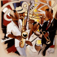 Bandas de jazz (arte decorativo) Pósteres