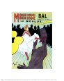 Moulin Rouge, ca. 1891 Lámina por Henri de Toulouse-Lautrec