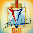 Perfectly Balanced Kunstdruck von Alfred Gockel