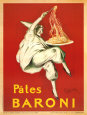 Pâtes Baroni, vers 1921 Reproduction d'art par Leonetto Cappiello