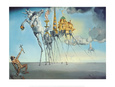 La tentación de San Antonio, ca. 1946 Lámina por Salvador Dalí